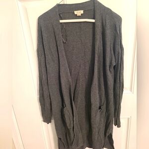 Grey cardigan